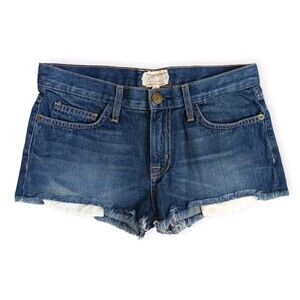Current/Elliott The Boyfriend Short Jean Denim Tuscaloosa Cutoff Shorts 25
